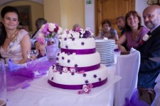 Purple wedding reception - 14. 6. 2014